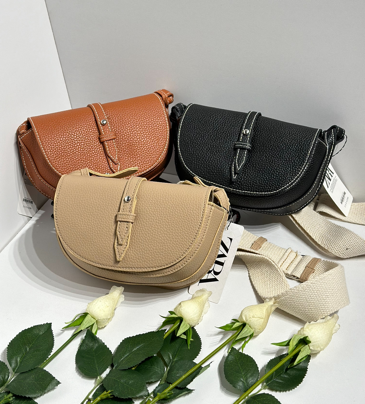 نیم گرد چرم دور دوخت