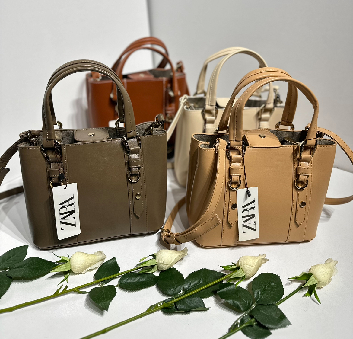 کیف زارا دستی جلو بنددار