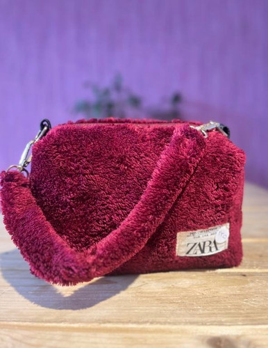 کیف خز زرشکی یلدا