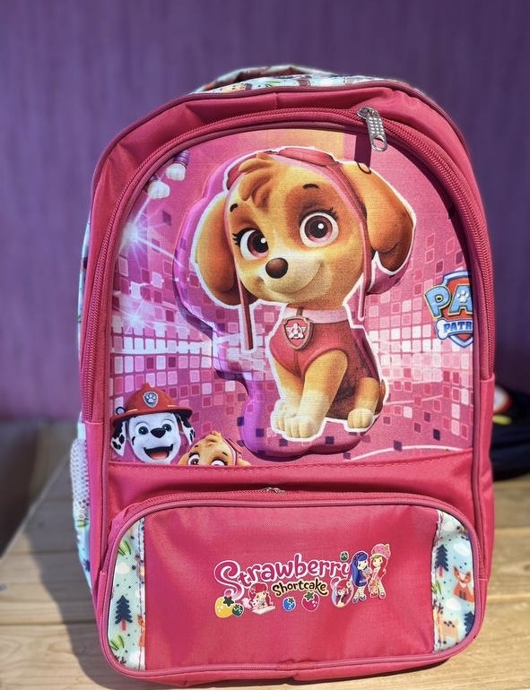 کوله دخترانه جامدادی دار