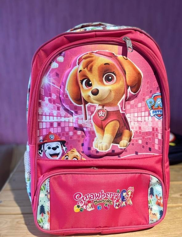 کوله دخترانه جامدادی دار