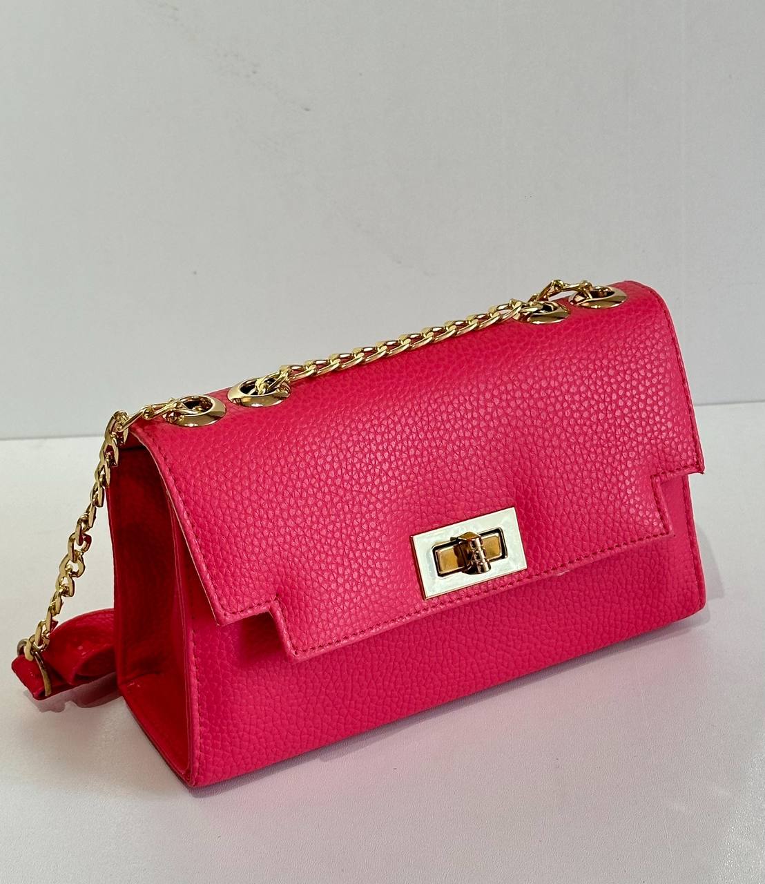 کیف دوشی صورتی دخترانه