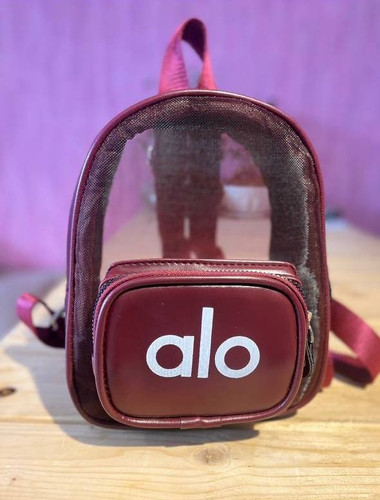 کوله alo دخترانه زرشکی