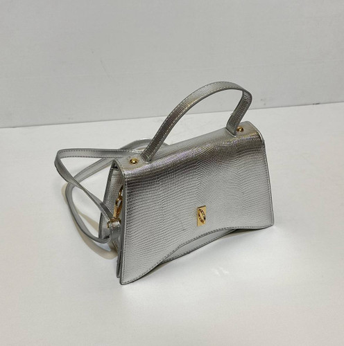 کیف وارداتی نقره ای