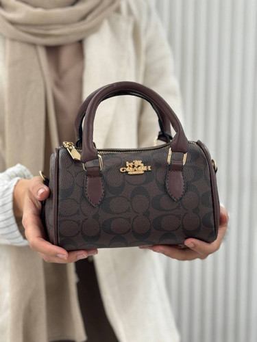 کیف صندوقی کوچک قهوه ای