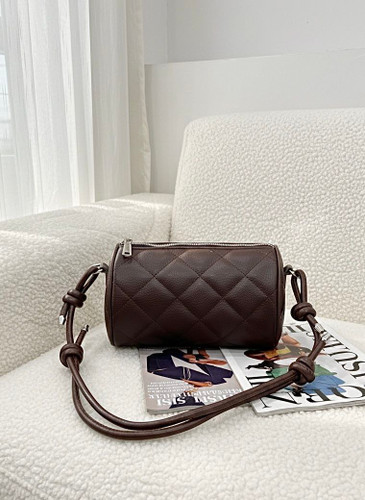 کیف گرد کد ۳۶۷قهوه ای